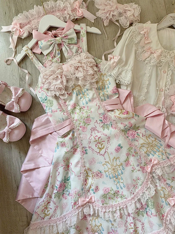Pastel Garden Princess Lolita Outfit Set