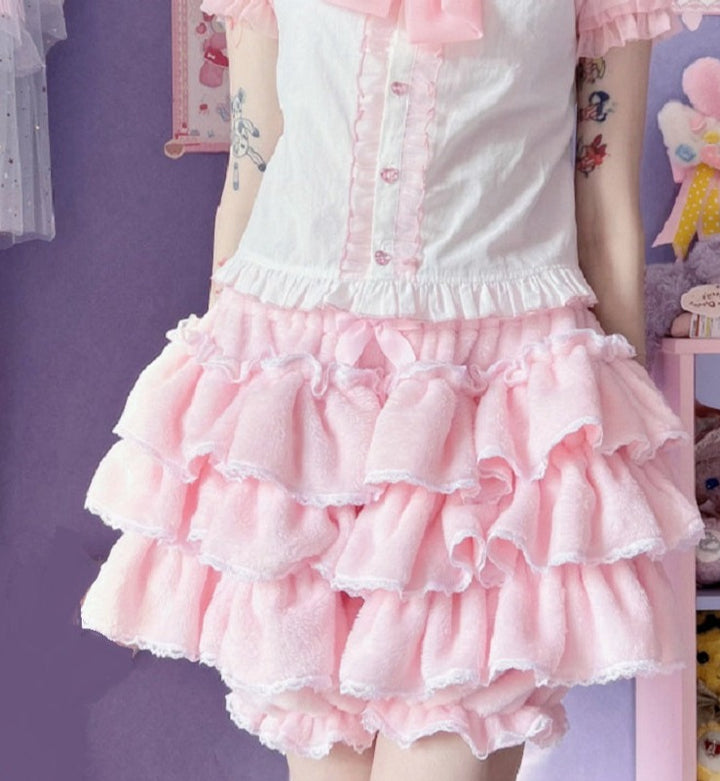 Sweet Lolita Pink Pumpkin Pants - Juneptune