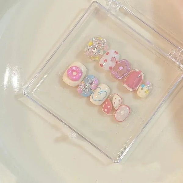 Sugary Candyland Nails Set