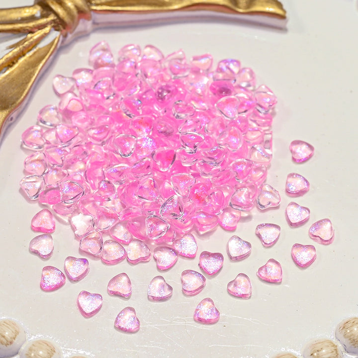 Kawaii Heart DIY Nail Beads - Juneptune