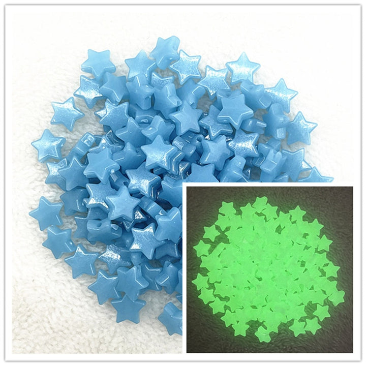 Luminous Star Shaped DIY Crafting Beads - Juneptune