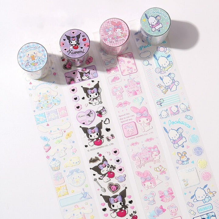 Sanrio Kawaii Sticker Tape - Juneptune