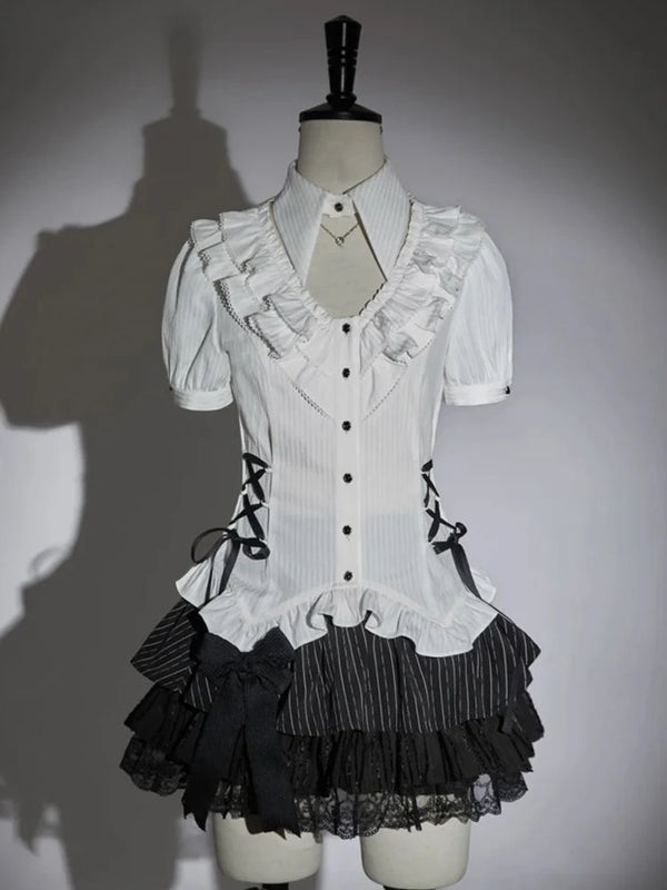 Victorian Doll Grunge Lolita Outfit Set