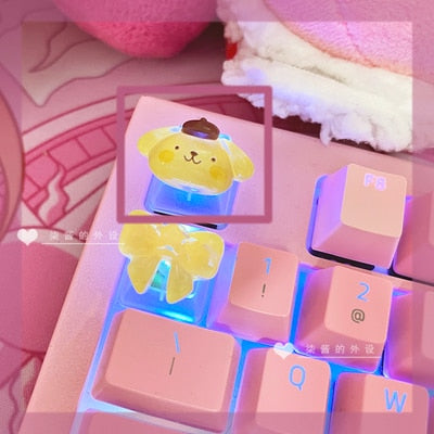 Sanrio Colorful Keyboard Keycap - Juneptune