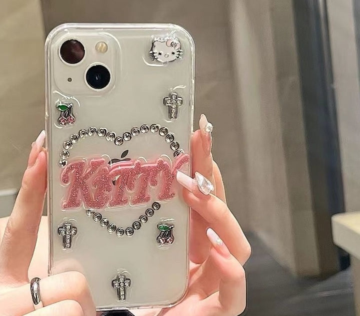Sanrio Hello Kitty Heart iPhone Case - Juneptune