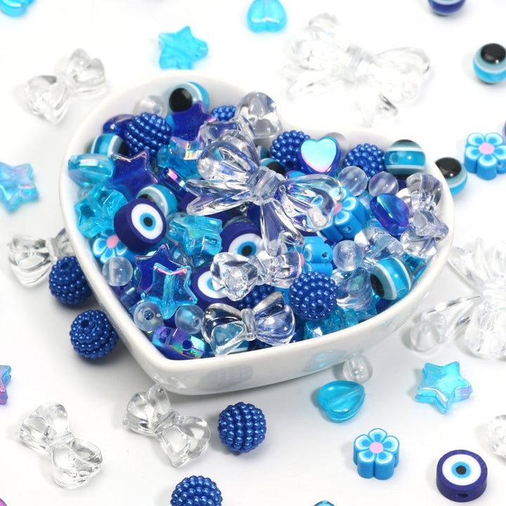 Colorful Kawaii Mix DIY Crafting Beads - Juneptune