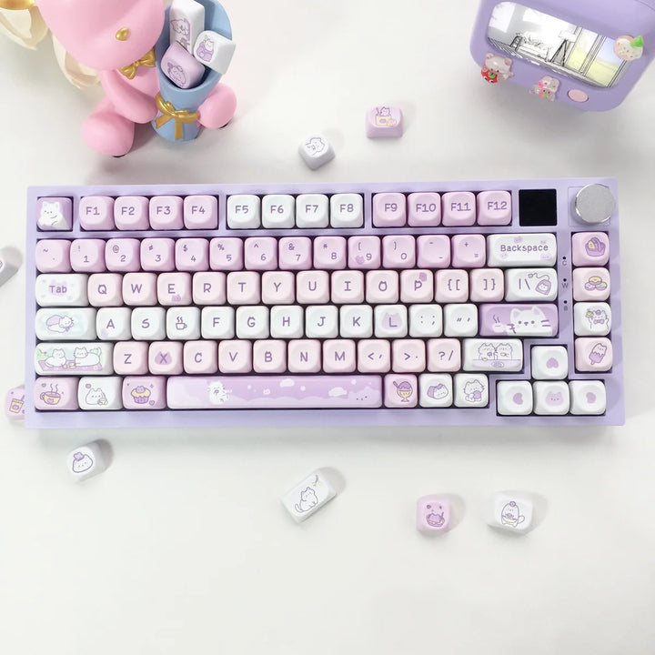 Neptune Keycaps Kawaii Animals Custom Keycaps – Juneptune