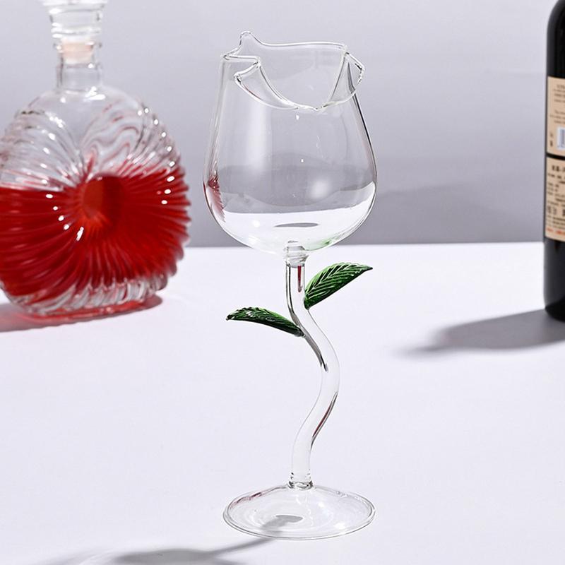 Rose Shaped Wine Glass – Juneptune