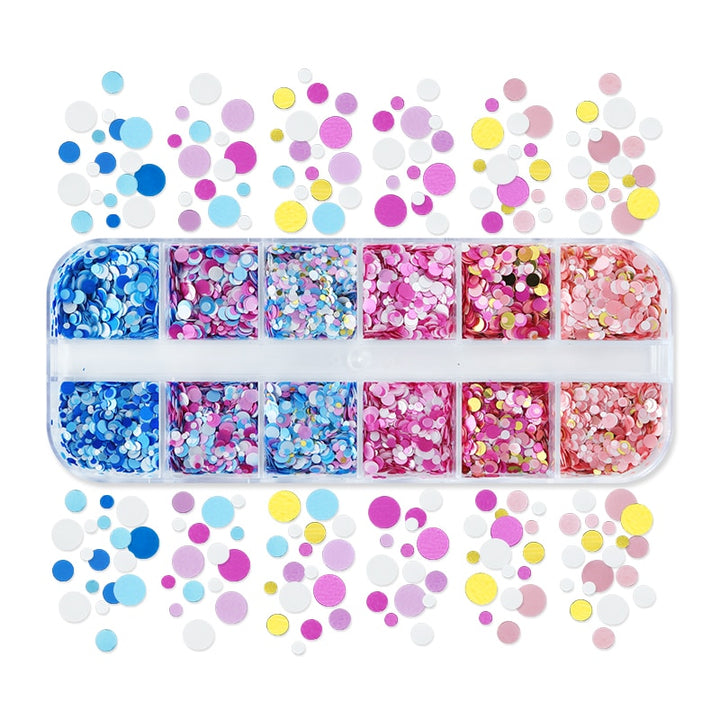 Kawaii DIY Nail Glitter Sequins - Juneptune