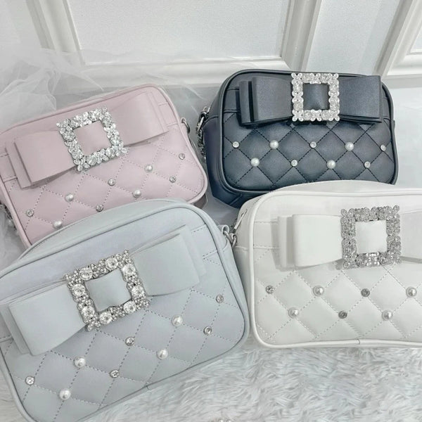 Lolita Sweet Bow Crossbody Bag