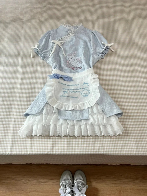 Alice’s Blue Tea Party Daydream Outfit Set