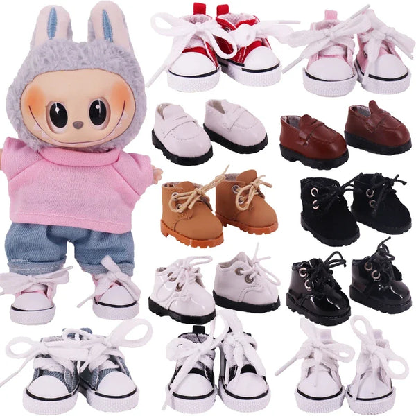 17cm Labubu Doll Shoes