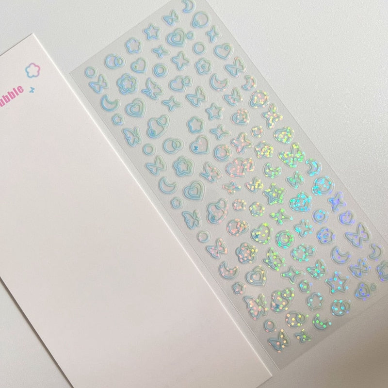 Gradient Holographic Stickers – Juneptune