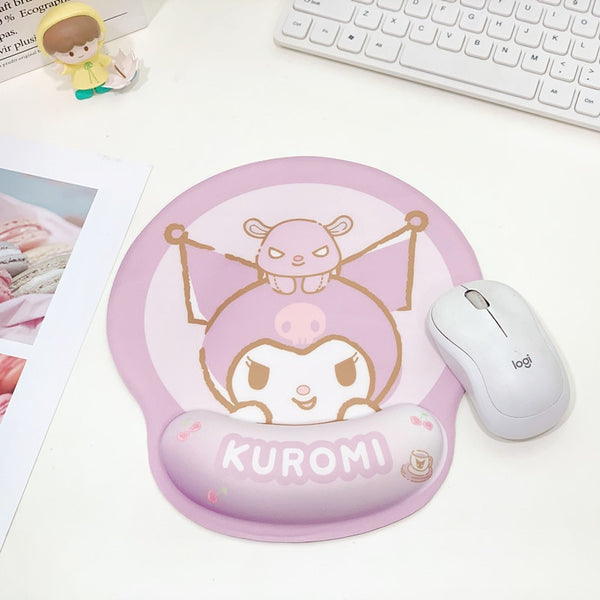 Sanrio Mini Mousepad With Wrist Support - Juneptune