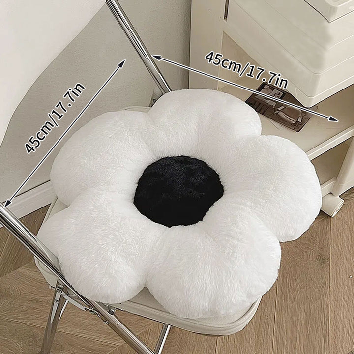 Kawaii Flower Throw Pillow Plush - Juneptune