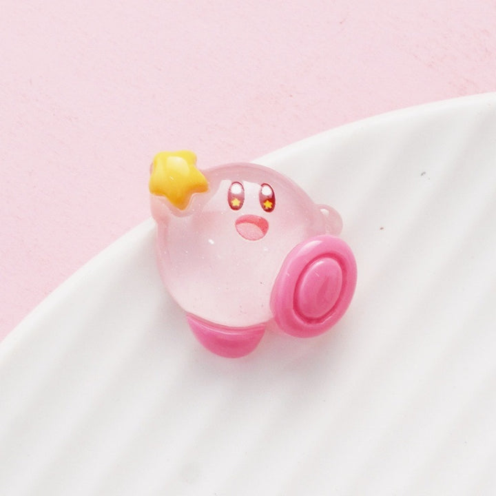 Kawaii Kirby DIY Nail Charms - Juneptune