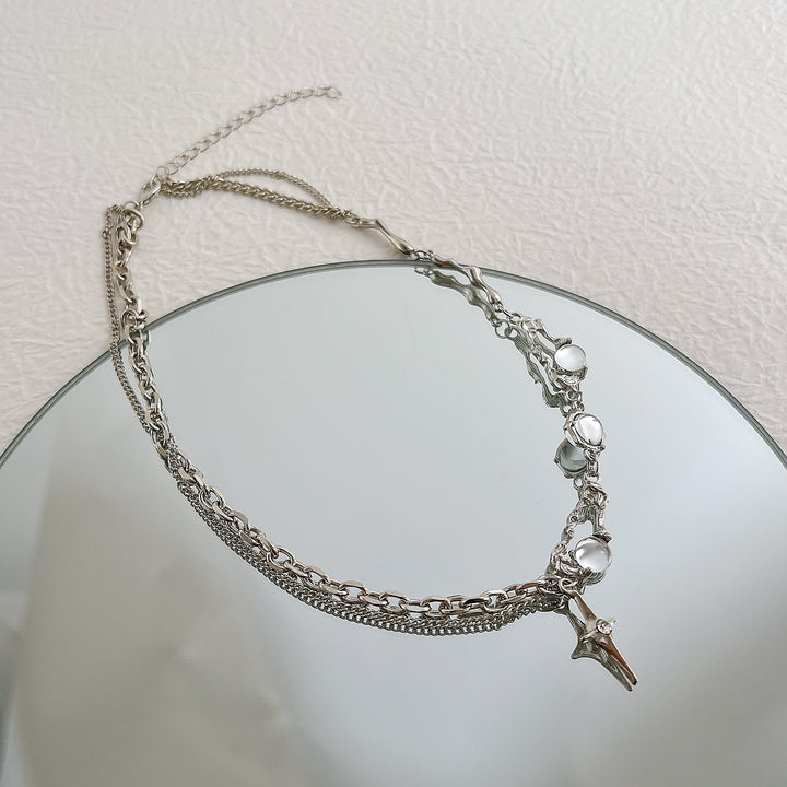 Y2K Fairycore Chain Necklace - Juneptune