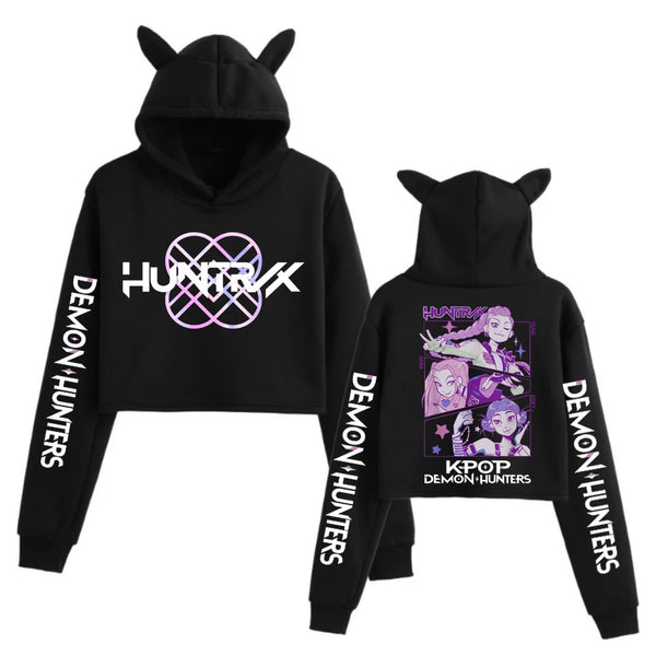 K-Pop Demon Hunters Cat Ears Hoodie