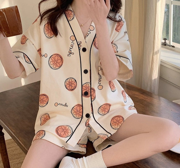 Kawaii Aesthetic Pajama Set - Juneptune