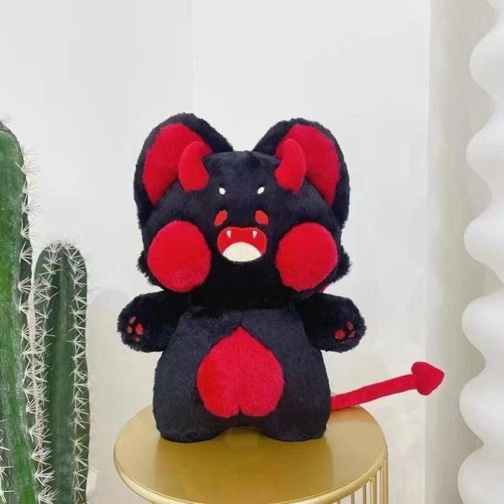 Kawaii Demon Racoon Plushie - Juneptune