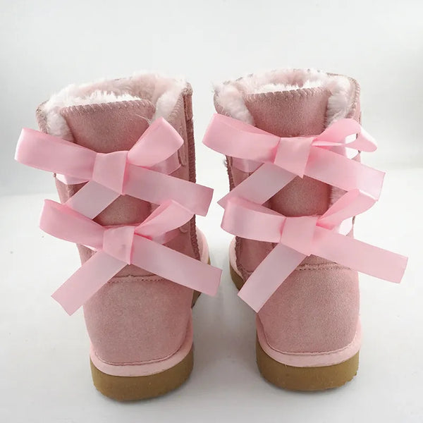 Coquette Bow Winter Boots