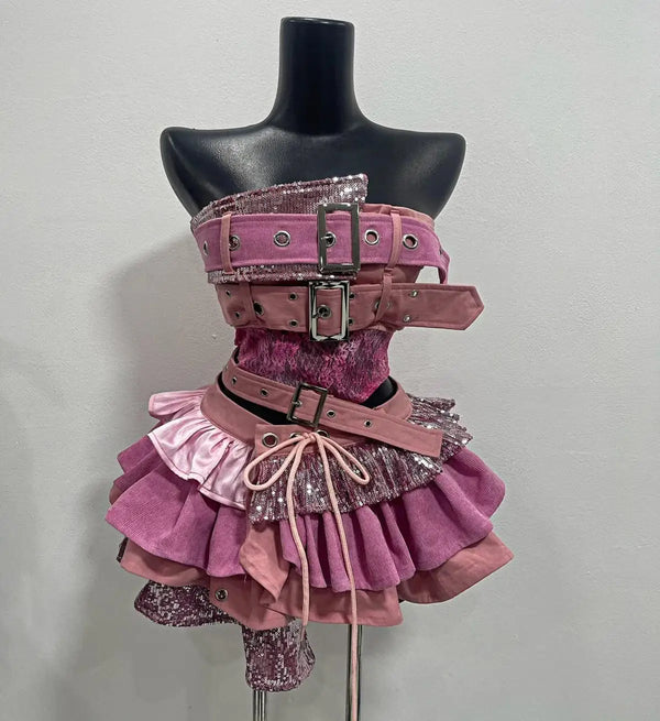 Steampunk Babe Outfit Set