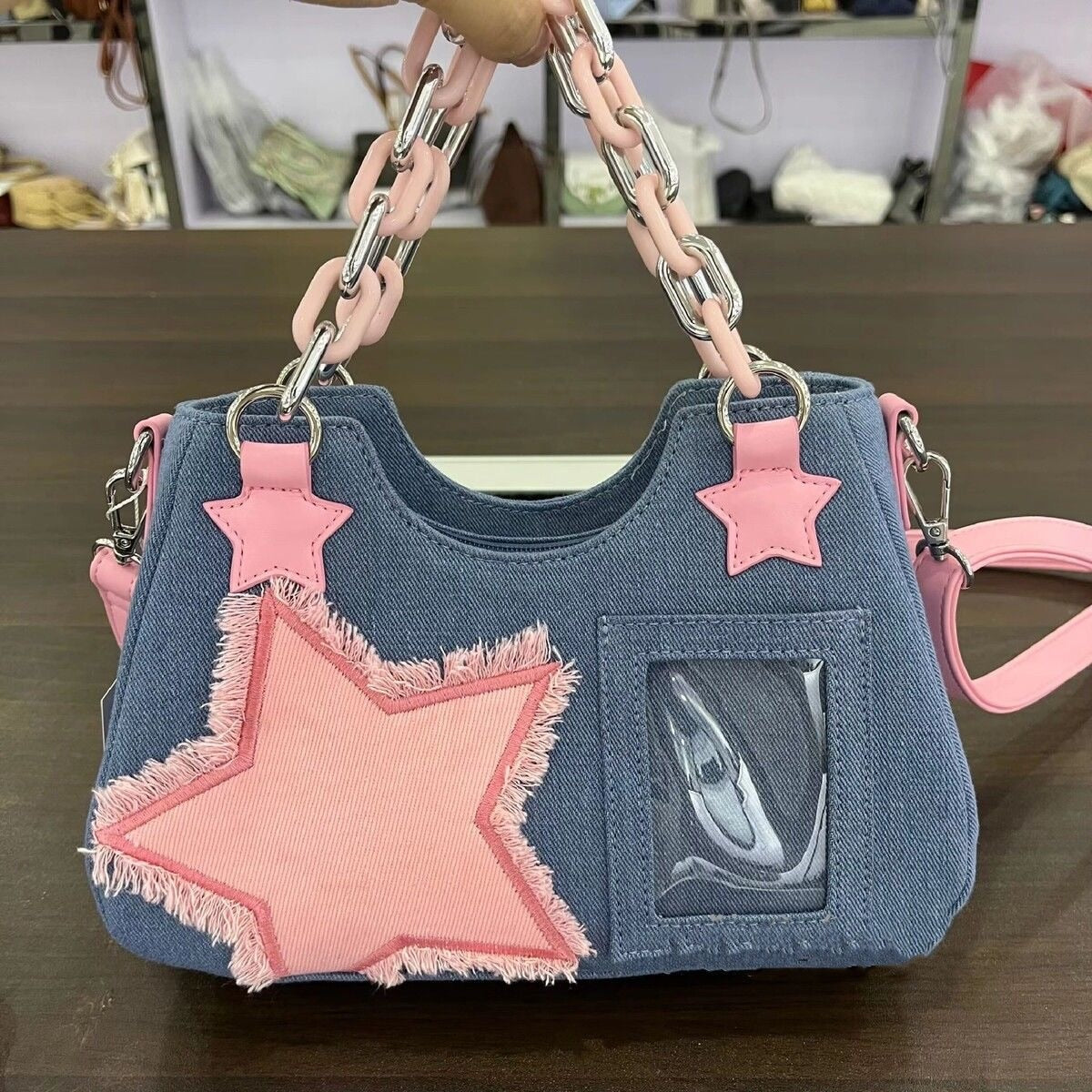 Y2K Star Shoulder Bag Juneptune