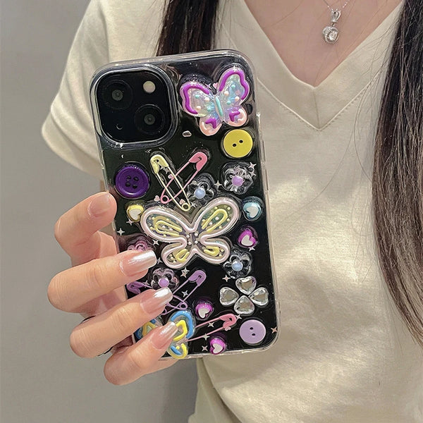 Candy Butterfly iPhone Case