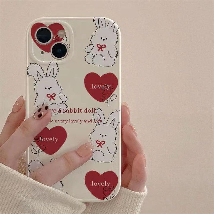 Cute Rabbit Doll iPhone Case - Juneptune