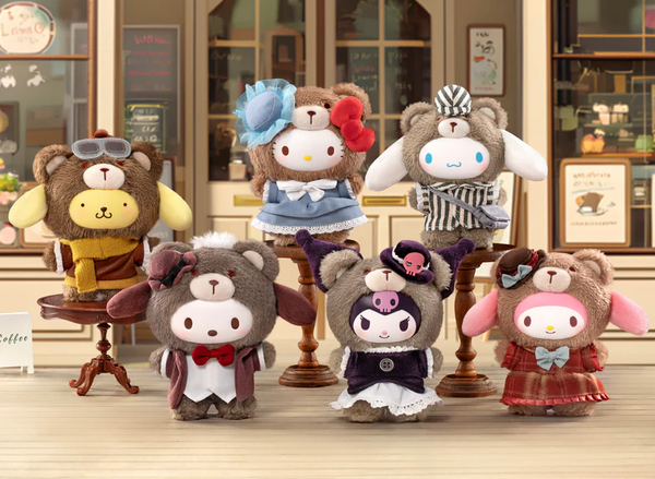 Kawaii Mascots Afternoon Tea Series Plush Blind Box