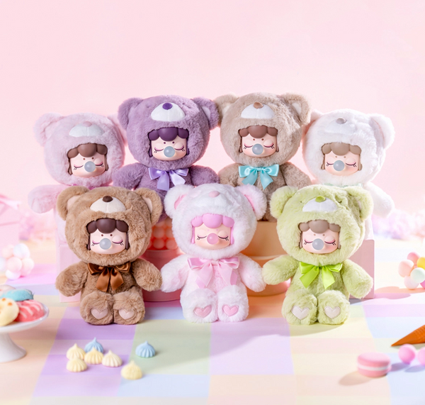 Nanci Colorful Chocolate Cutie Bears Plush Blind Box