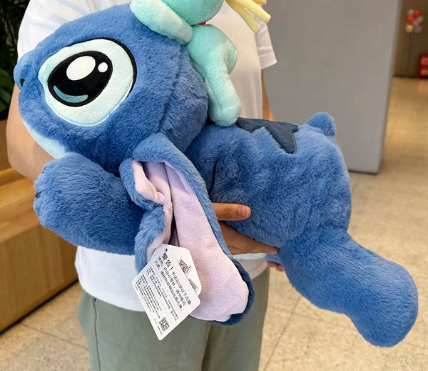 Blue Stitch Lying Down Plush Doll