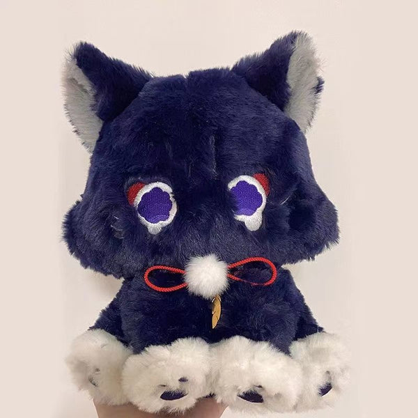 Cute Genshin Impact Scaramouche Cat Plush Doll - Juneptune