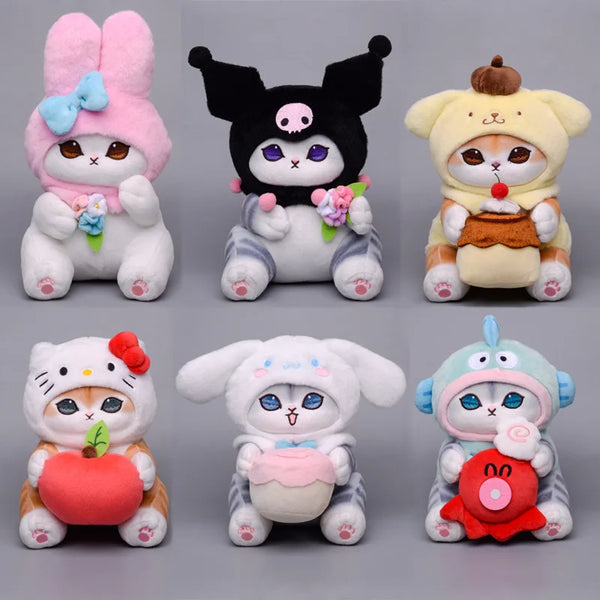 Kawaii Mascots X Mofusand Dessert Series Plush