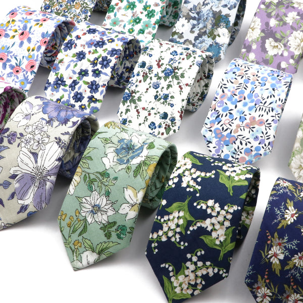 Countryside Floral Bloom Tie Collection