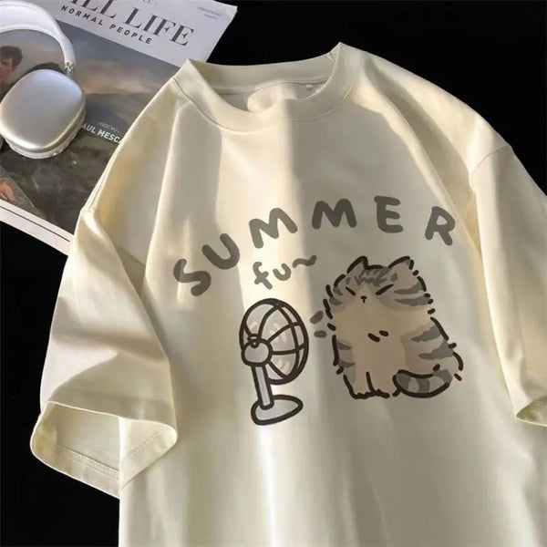 Summer Kitty Tee