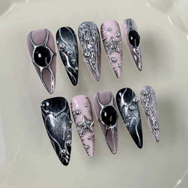 Meteor Kiss Nails Set
