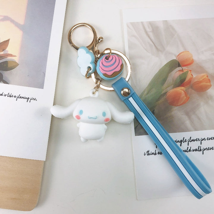 Sanrio Friends Fluffy Keychain - Juneptune