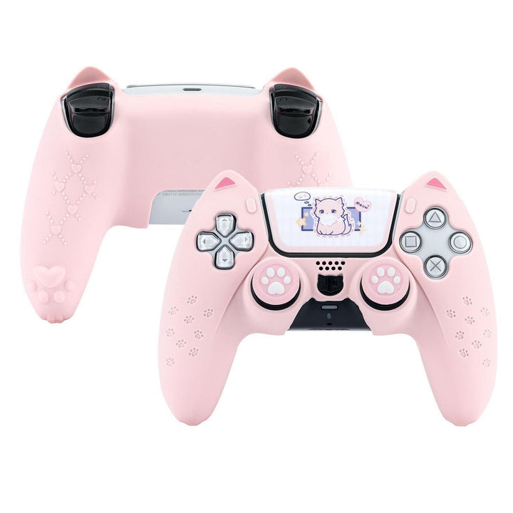 Kawaii Kitty Silicone PS5 Controller Cover - Juneptune