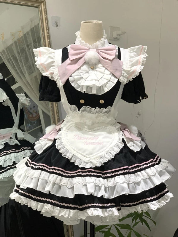 Pastel Maid Lolita Princess Outfit Set