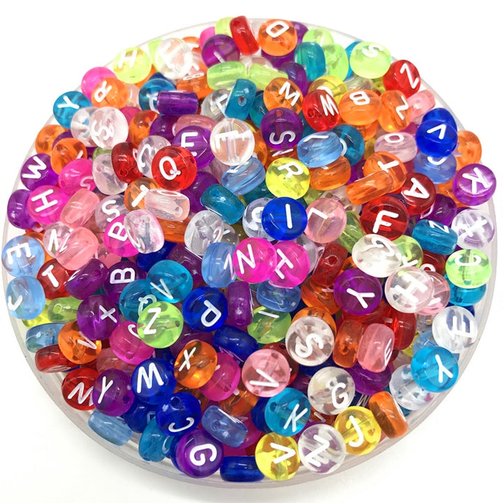 Colorful Alphabet DIY Beads - Juneptune