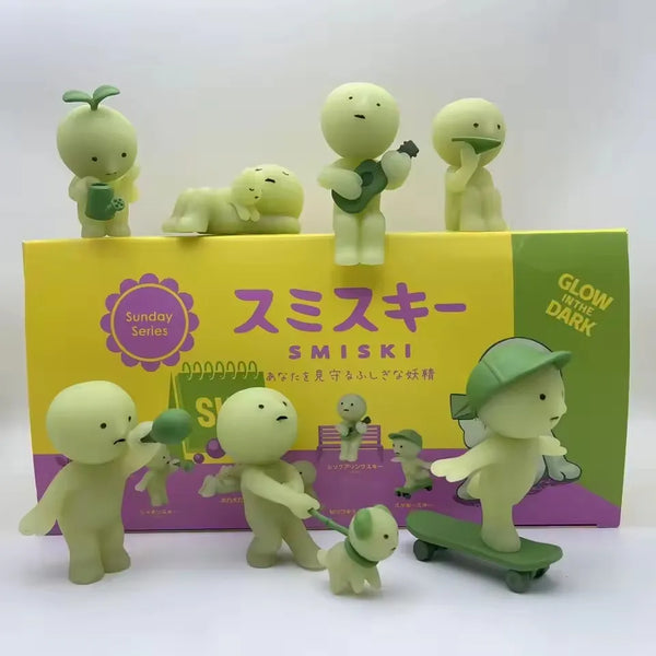 Smiski Sunday Series Glow In The Dark Blind Box