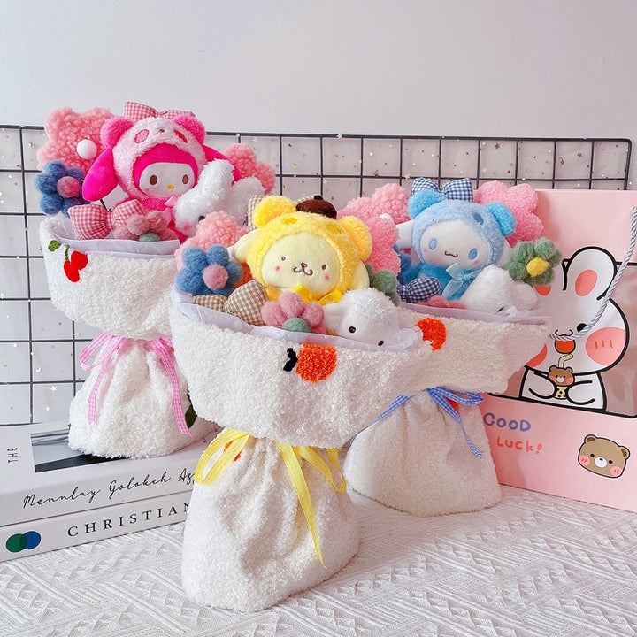 Sanrio Cute Plush Bouquet Gift - Juneptune