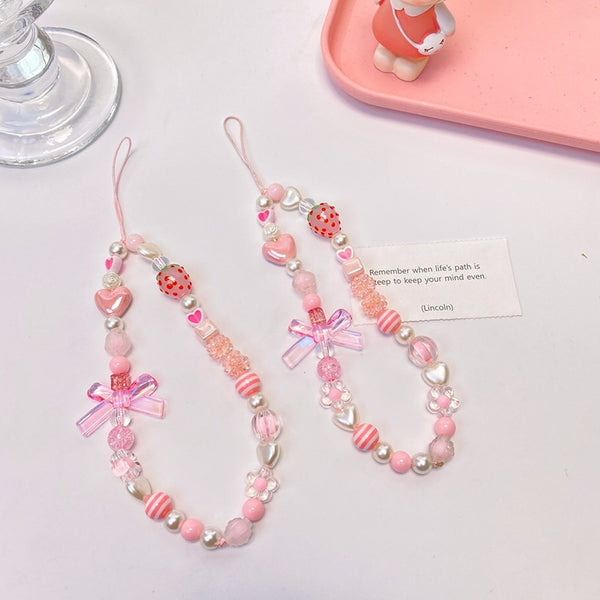 Kawaii Beaded Phone Chain