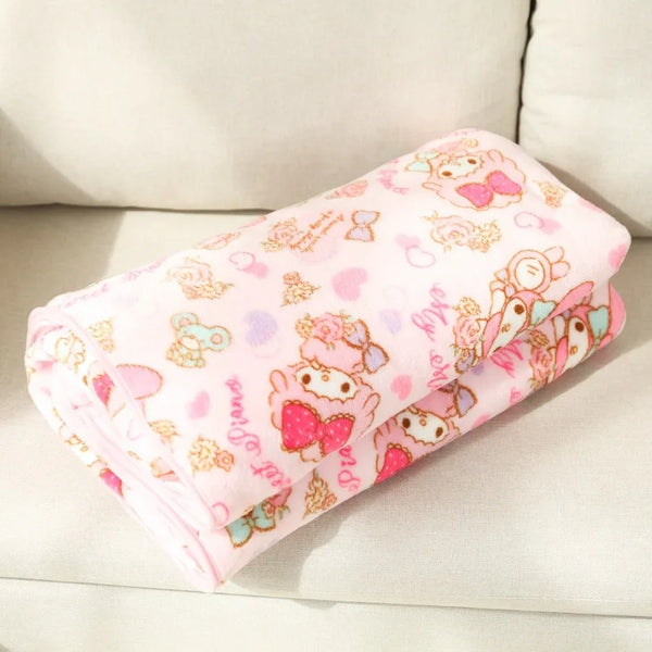 My Melody & My Sweet Piano Fleece Blanket