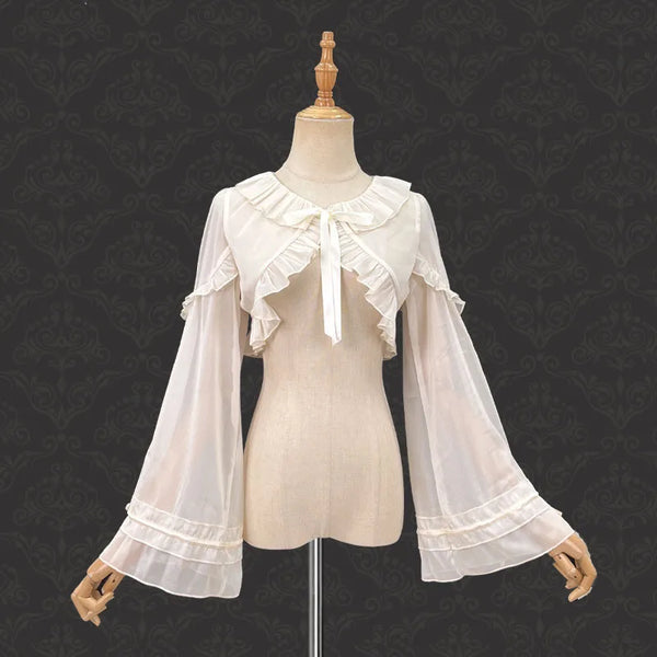 Victorian Garden Lace Bolero Blouse