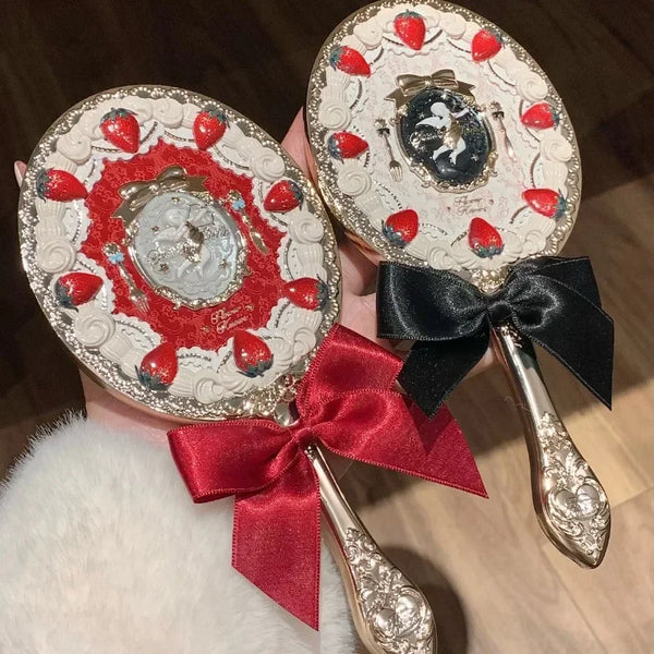 Flower Knows Strawberry Cupid Hand Mirror