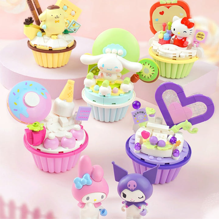 Sanrio Cake Series Building Blocks - Juneptune