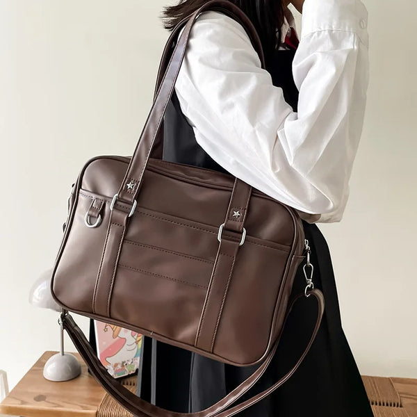 Sweet Academia Shoulder Tote Bag