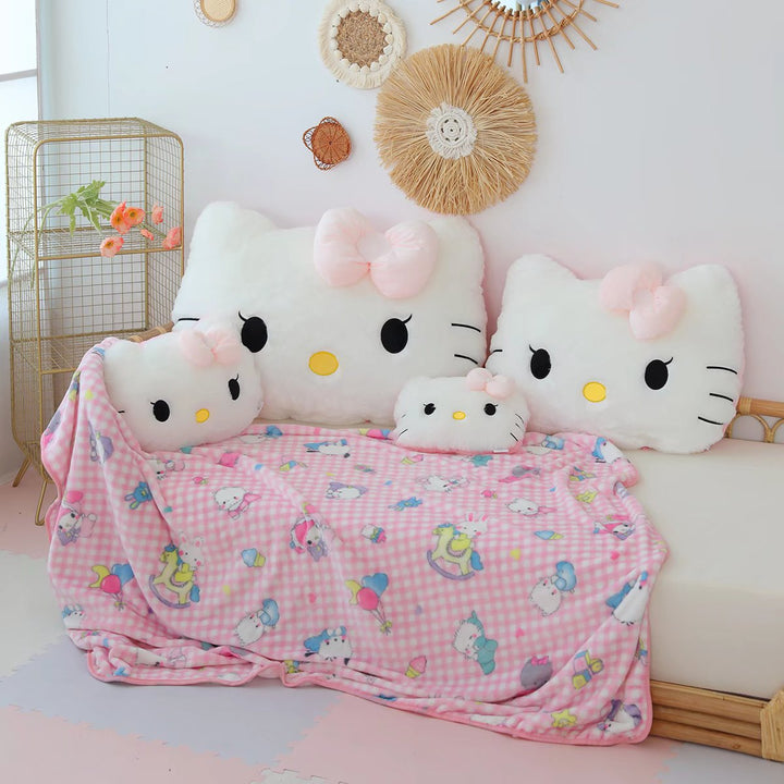 Sanrio Hello Kitty Oversized Pillow Blanket - Juneptune